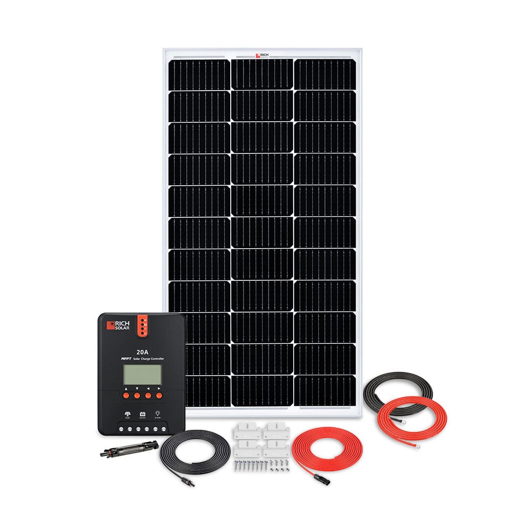 RICH SOLAR | 100W RV 12V Kit Solar Kits RICH SOLAR Standard