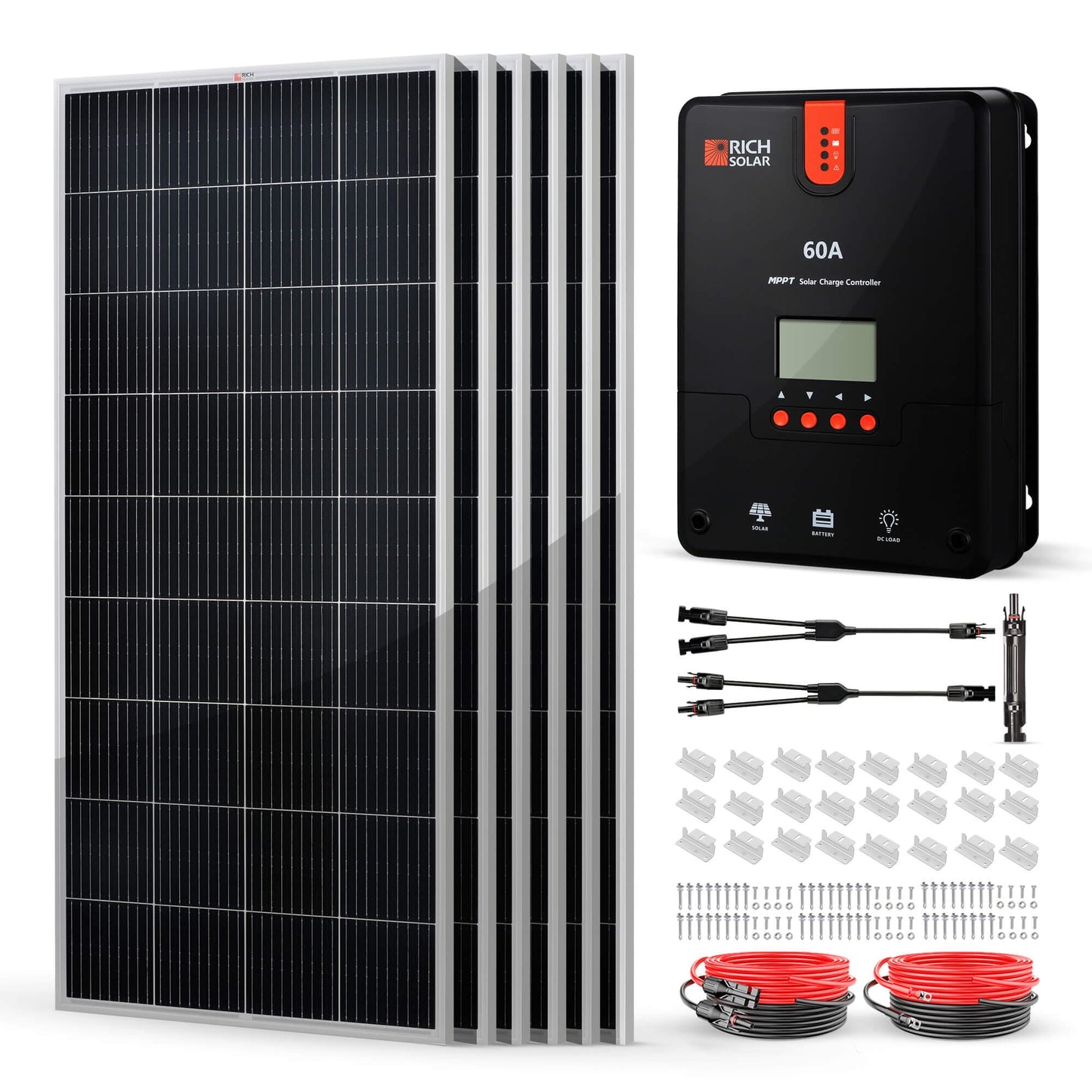 RICH SOLAR 1200 Watt Solar Kit Solar Kits RICH SOLAR Standard Kit