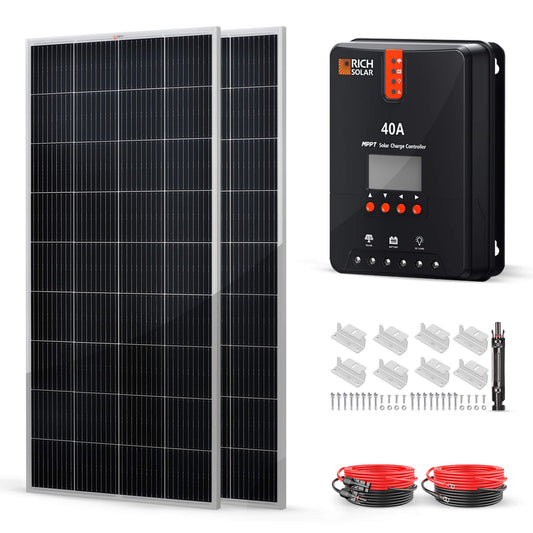 RICH SOLAR 400 Watt Solar Kit Solar Kits RICH SOLAR Standard Kit