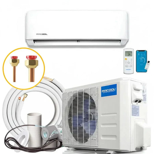MRCOOL Advantage 5th Gen 12,000 BTU 21.2 SEER2 Ductless Mini Split Air Conditioner and Heat Pump - 115V