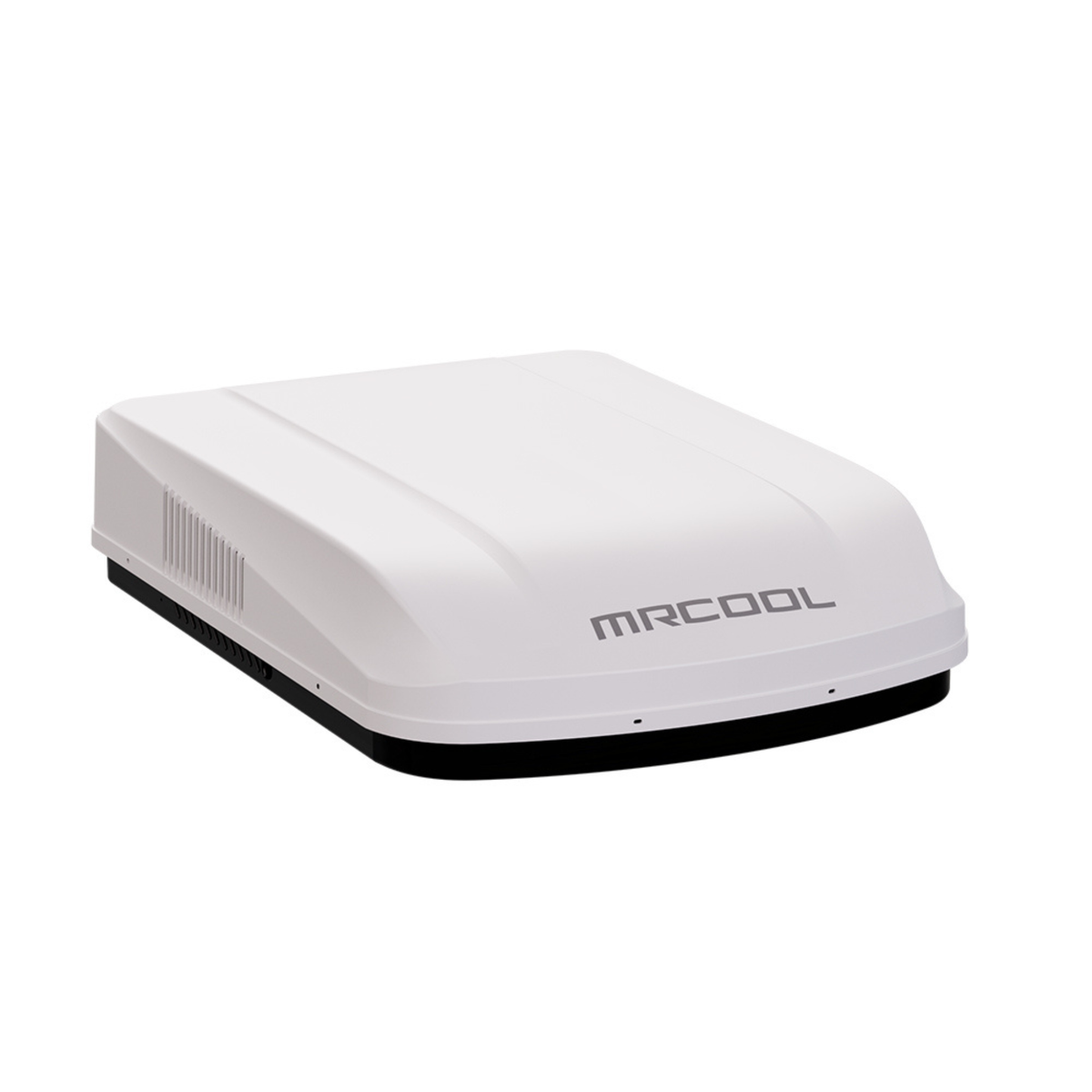 White MRCOOL TravelCool 15,000 BTU low-profile rooftop RV heat pump